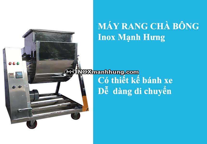 Máy rang chà bông 10kg