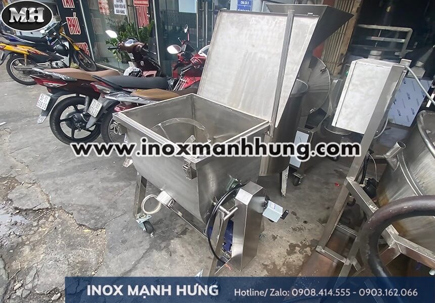 Máy trộn bột khô nằm ngang 11