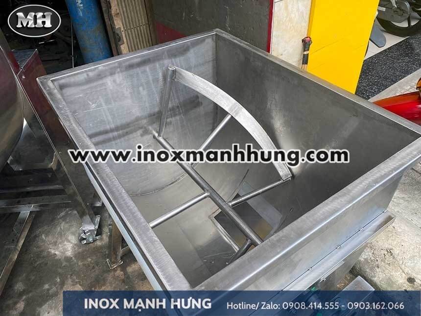 Máy trộn bột mini nằm ngang 5