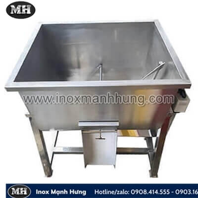 Máy trộn thịt 60kg nằm ngang 2