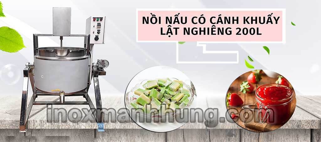 Nồi nấu siro công nghiệp