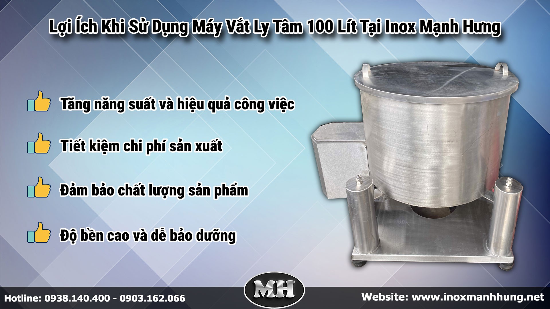 Lợi Ích Khi Sử Dụng Máy Vắt Ly Tâm
